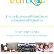 Ethische Bildung und Werteerziehung - Positionspapier